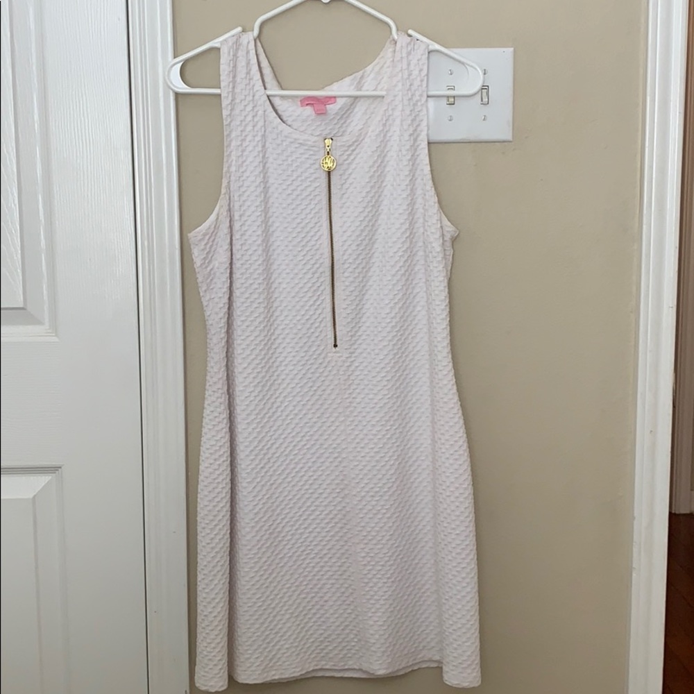 Lily Pulitzer White Cocktail Dress Size Large